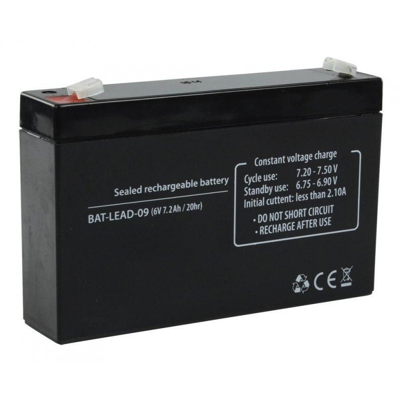 ACCU Baterija 6,0V 7,2AH Panasonic ACCU Baterija 6,0V 7,2AH Panasonic