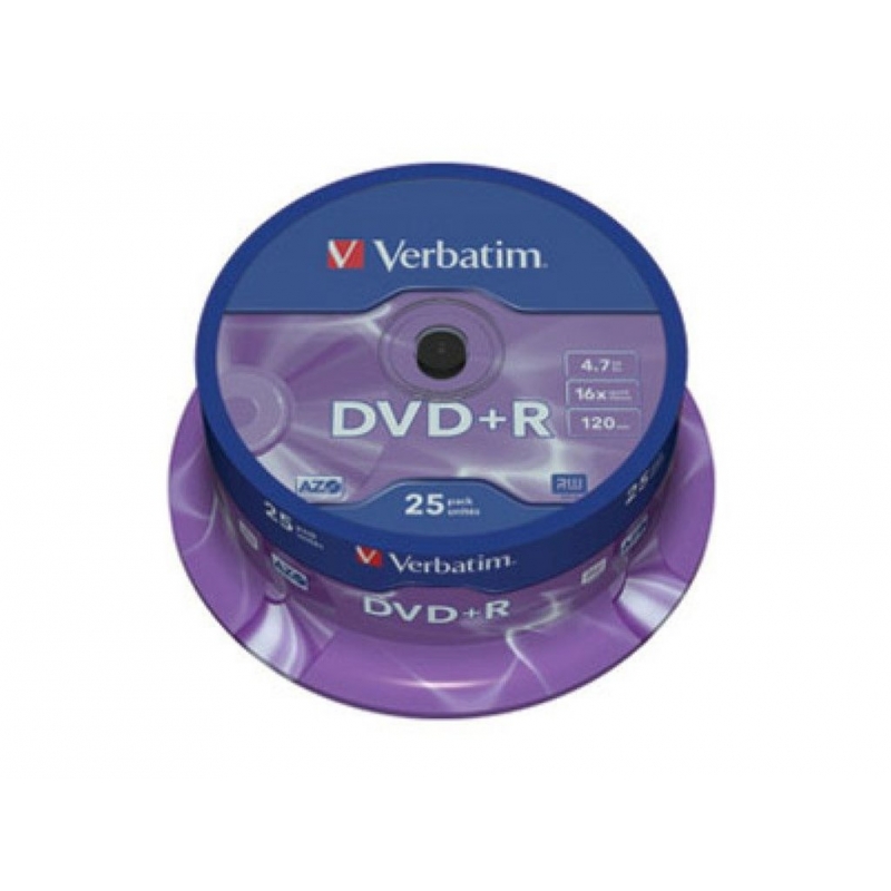 DVD+R Verbatim 1/25