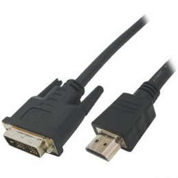 Kabel HDMI muški - DVI...