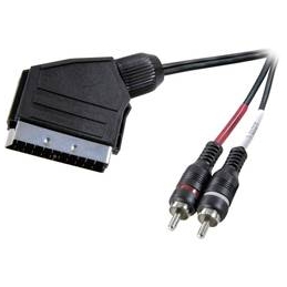 Kabel SCART - CINCH 2 A/V