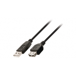 Kabel USB A/A muški - ženski 3m
