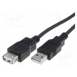 Kabel USB A/A muški -...