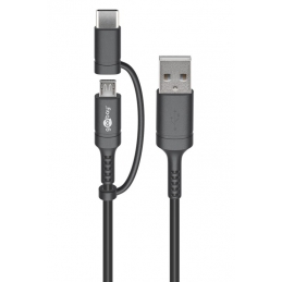 Kombinirani kabel za punjenje i sinkronizaciju (s USB A na Micro-USB i USB-C ™)