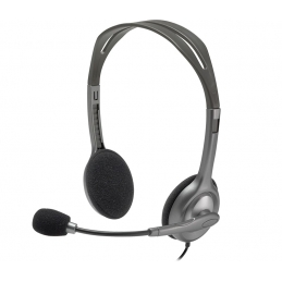 Slušalice LOGITECH Headset H110, srebrne