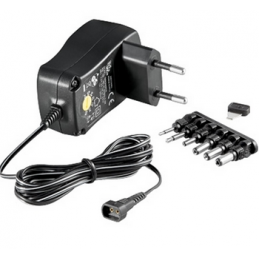 ADAPTER 3-12V 1A 12W