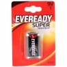 Baterija 9V, ENERGIZER, Eveready Super Heavy Duty